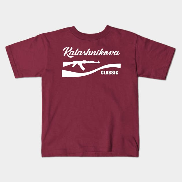 Kalashnikov AK47 Classic Kids T-Shirt by haskane